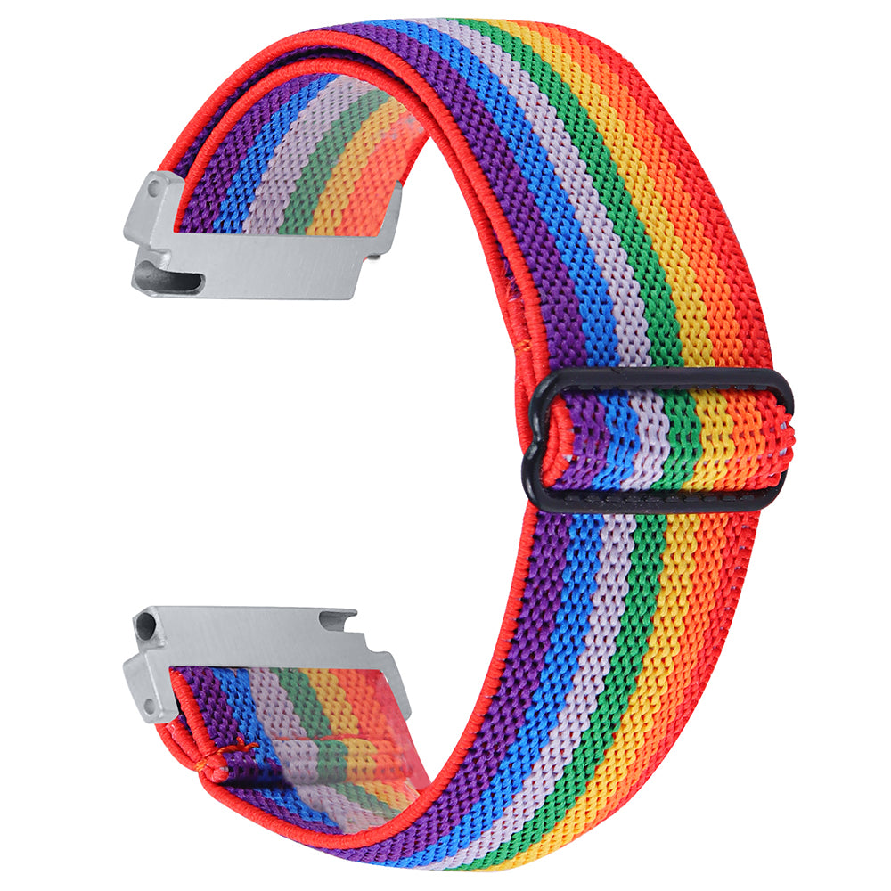 For Verizon Gizmo Watch 3 Elastic Nylon Strap Stylish Pattern Smartwatch Band - Style A For Verizon Gizmo Watch 3 Elastic Nylon Strap Stylish Pattern Smartwatch Band - Style A